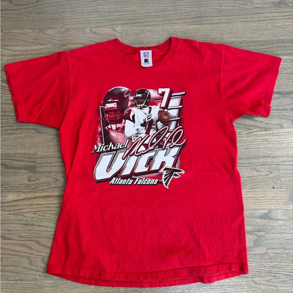 Michael Vick Atlanta Falcons T-Shirt NFL Vintage